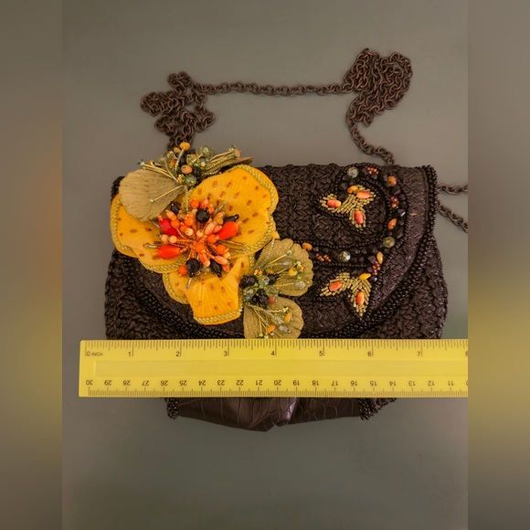 Mary Frances Beaded Small Shoulder Handbag - Picture 5 of 6